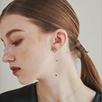 ciite' シーテ ピアス（両耳用） 【 金属アレルギー対応 】 モチーフロングピアス サージカルステンレス (両耳用)