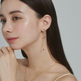 ciite' シーテ ピアス（両耳用） 【 金属アレルギー対応 】 モチーフロングピアス サージカルステンレス (両耳用)