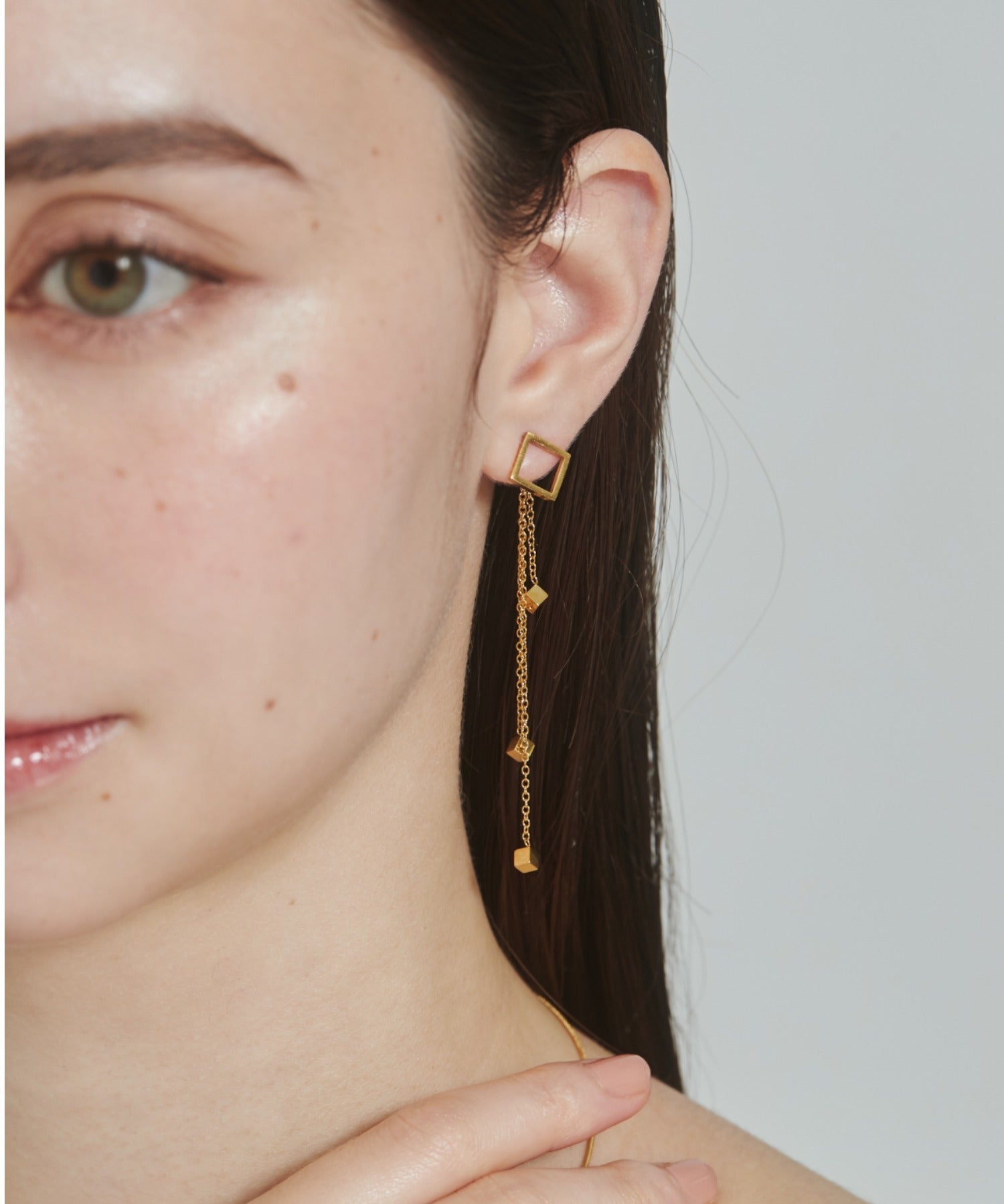 ciite' シーテ ピアス（両耳用） 【 金属アレルギー対応 】 モチーフロングピアス サージカルステンレス (両耳用)