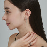 ciite' シーテ ピアス（両耳用） 【 金属アレルギー対応 】 モチーフロングピアス サージカルステンレス (両耳用)