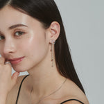 ciite' シーテ ピアス（両耳用） 【 金属アレルギー対応 】 モチーフロングピアス サージカルステンレス (両耳用)