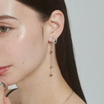 ciite' シーテ ピアス（両耳用） 【 金属アレルギー対応 】 モチーフロングピアス サージカルステンレス (両耳用)