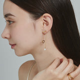 ciite' シーテ ピアス（両耳用） 【 金属アレルギー対応 】 ハートパールピアス サージカルステンレス (両耳用)