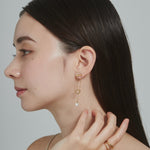 ciite' シーテ ピアス（両耳用） 【 金属アレルギー対応 】 ハートパールピアス サージカルステンレス (両耳用)