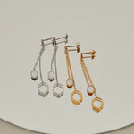 ciite' シーテ ピアス（両耳用） 【 金属アレルギー対応 】 モチーフロングピアス サージカルステンレス (両耳用)