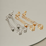 ciite' シーテ ピアス（両耳用） 【 金属アレルギー対応 】 モチーフロングピアス サージカルステンレス (両耳用)