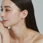 ciite' シーテ ピアス（両耳用） 【 金属アレルギー対応 】 モチーフロングピアス サージカルステンレス (両耳用)