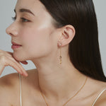 ciite' シーテ ピアス（両耳用） 【 金属アレルギー対応 】 モチーフロングピアス サージカルステンレス (両耳用)