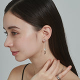 ciite' シーテ ピアス（両耳用） 【 金属アレルギー対応 】 モチーフロングピアス サージカルステンレス (両耳用)