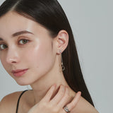 ciite' シーテ ピアス（両耳用） 【 金属アレルギー対応 】 モチーフロングピアス サージカルステンレス (両耳用)