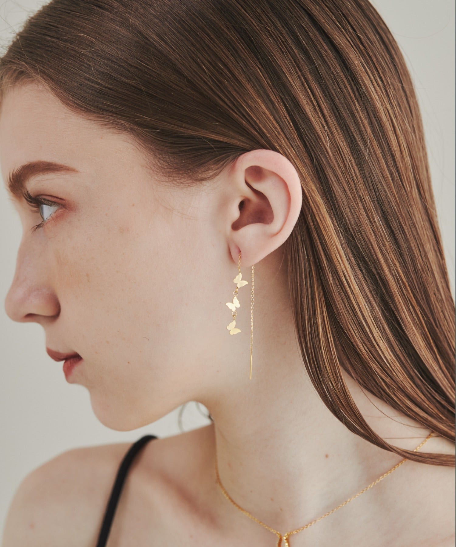 ciite' シーテ ピアス（両耳用） 【 金属アレルギー対応 】 バタフライピアス サージカルステンレス (両耳用)