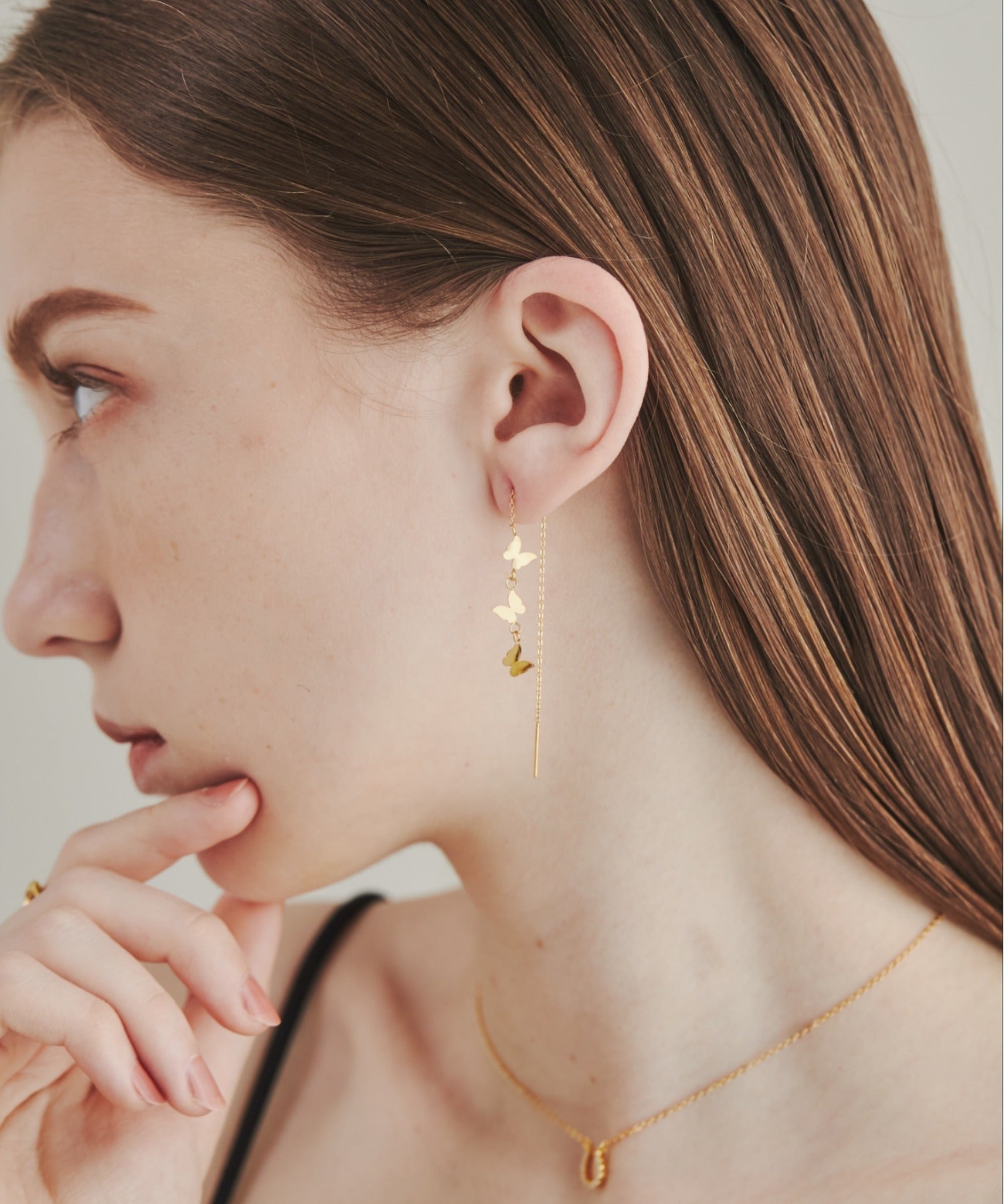 ciite' シーテ ピアス（両耳用） 【 金属アレルギー対応 】 バタフライピアス サージカルステンレス (両耳用)