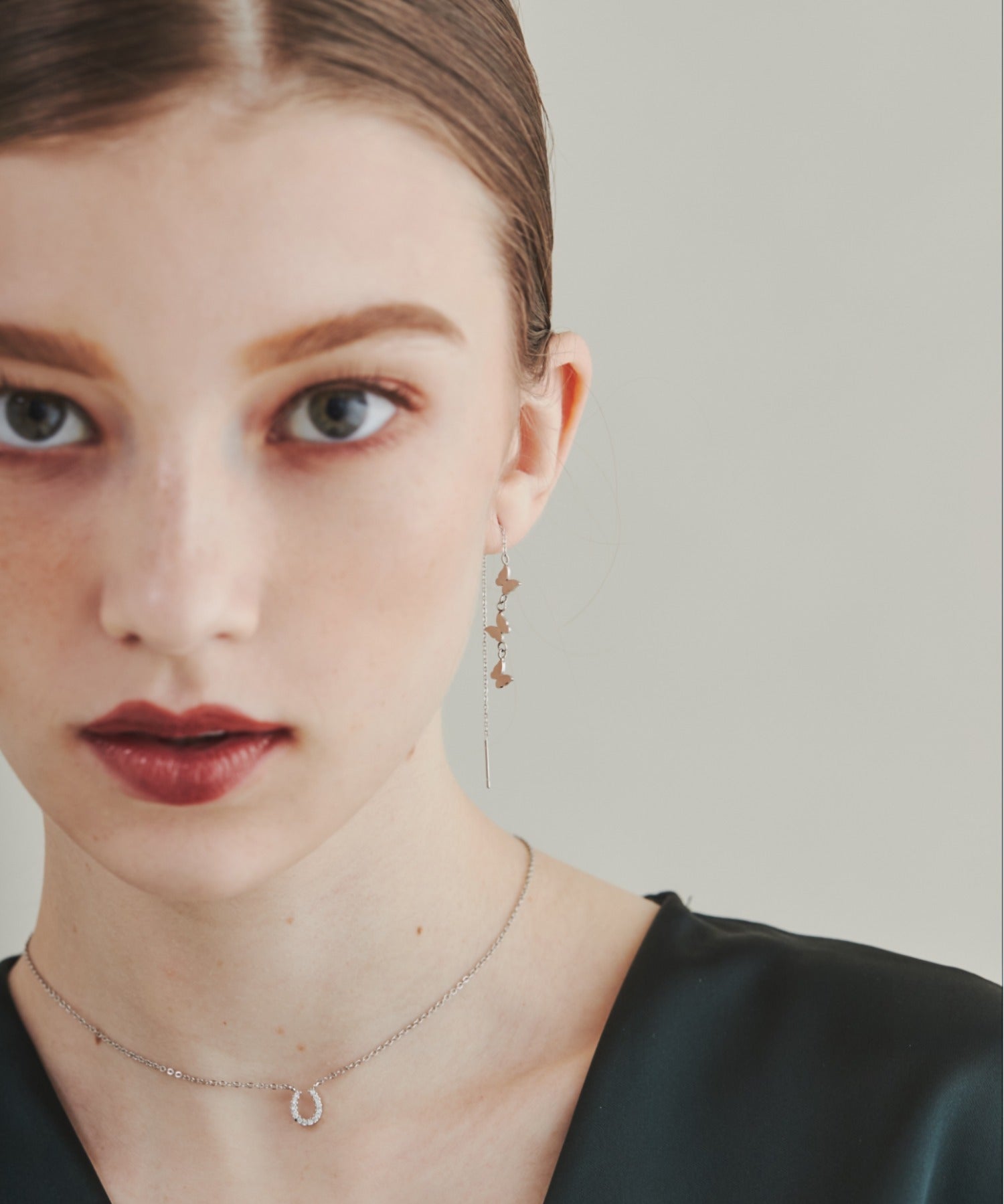 ciite' シーテ ピアス（両耳用） 【 金属アレルギー対応 】 バタフライピアス サージカルステンレス (両耳用)