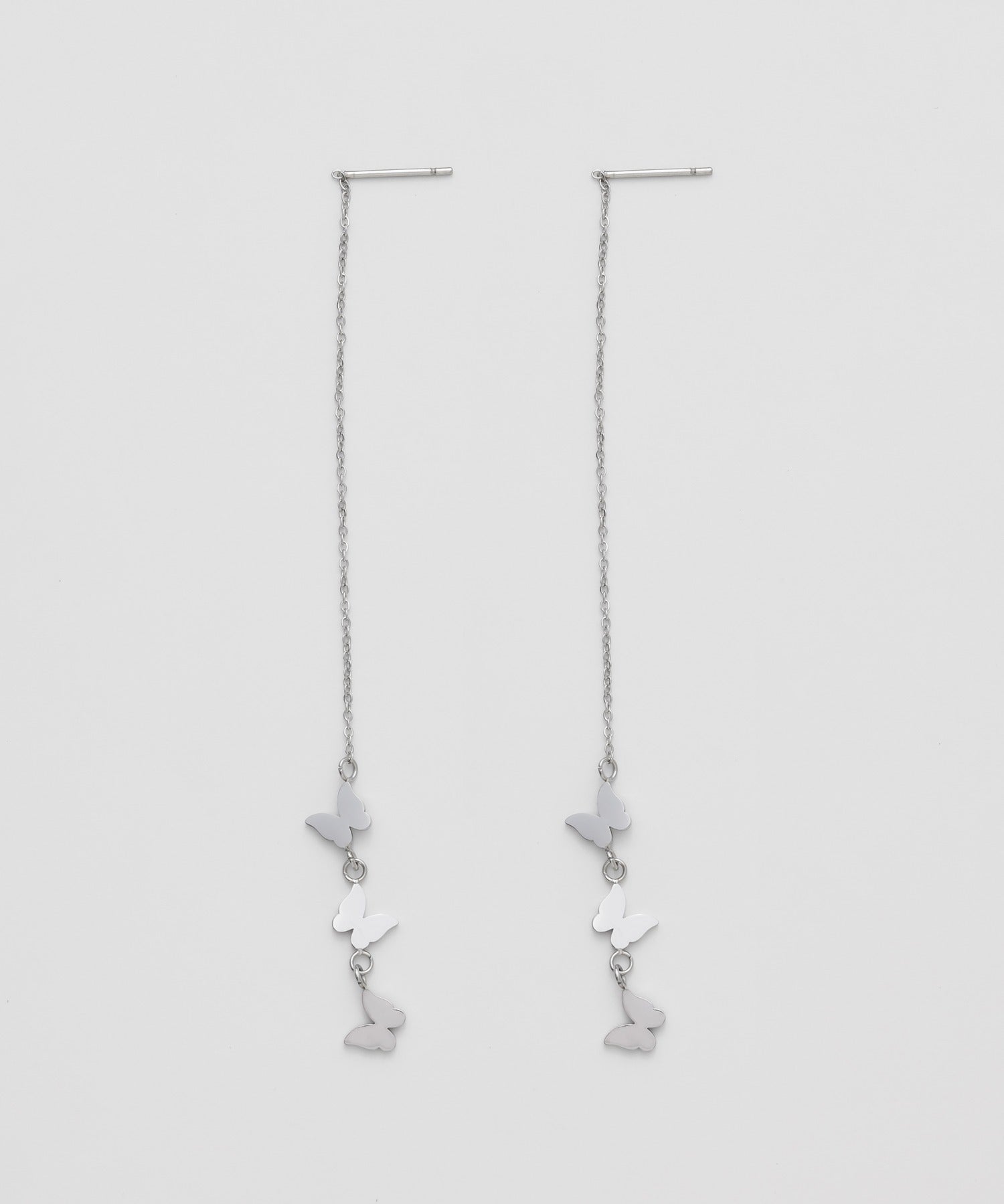 ciite' シーテ ピアス（両耳用） 【 金属アレルギー対応 】 バタフライピアス サージカルステンレス (両耳用)