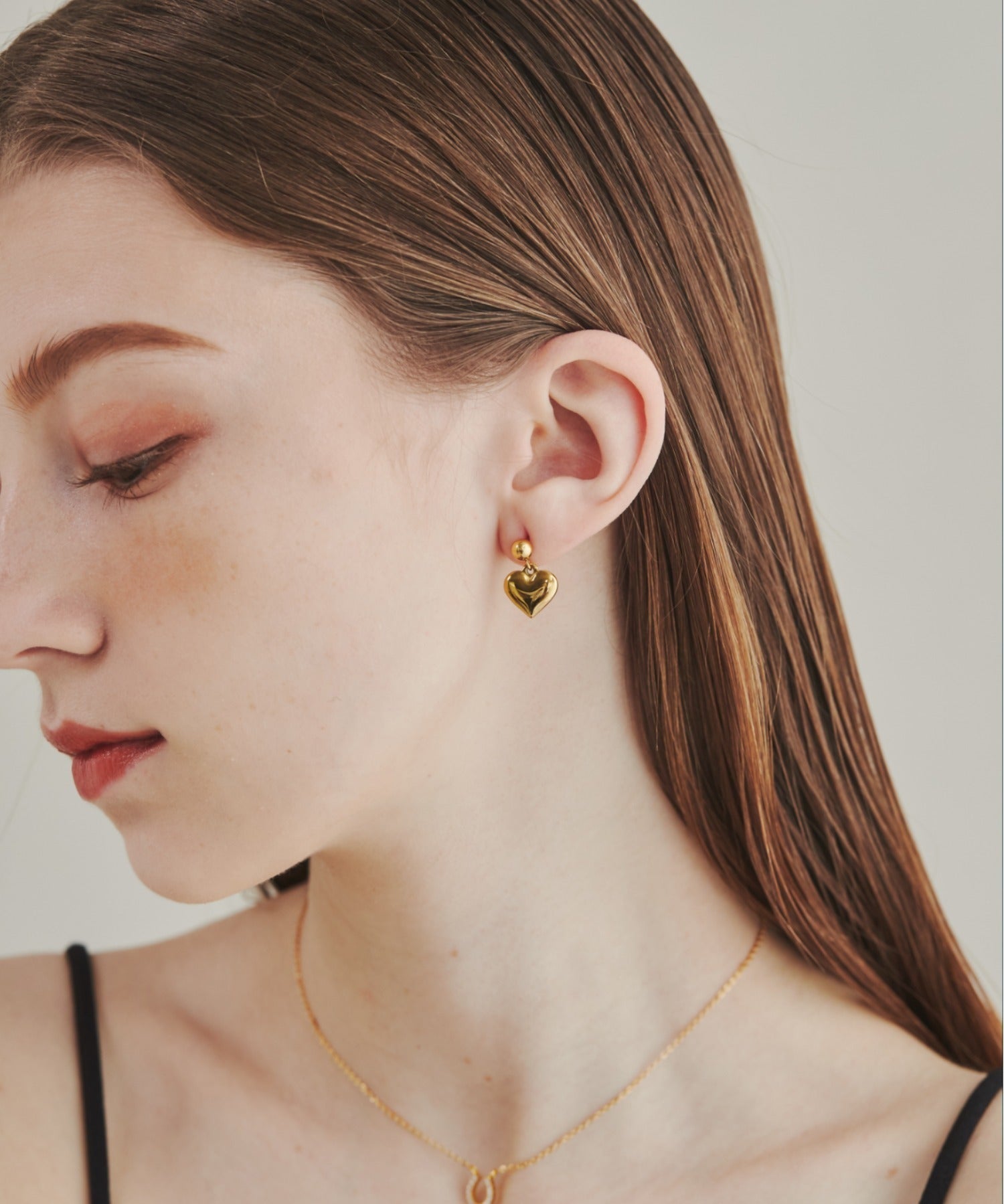 ciite' シーテ ピアス（両耳用） 【 金属アレルギー対応 】 ハートモチーフピアス サージカルステンレス (両耳用)