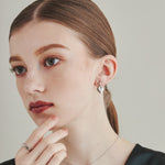 ciite' シーテ ピアス（両耳用） 【 金属アレルギー対応 】 ハートモチーフピアス サージカルステンレス (両耳用)