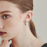 ciite' シーテ ピアス（両耳用） 【 金属アレルギー対応 】 ハートモチーフピアス サージカルステンレス (両耳用)