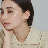 ciite' シーテ ピアス（両耳用） 【 金属アレルギー対応 】 ハートモチーフピアス サージカルステンレス (両耳用)