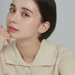 ciite' シーテ ピアス（両耳用） 【 金属アレルギー対応 】 ハートモチーフピアス サージカルステンレス (両耳用)