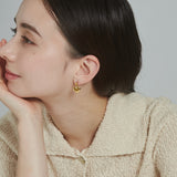 ciite' シーテ ピアス（両耳用） 【 金属アレルギー対応 】 ハートモチーフピアス サージカルステンレス (両耳用)