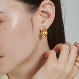 ciite' シーテ ピアス（両耳用） 【 金属アレルギー対応 】 ハートモチーフピアス サージカルステンレス (両耳用)