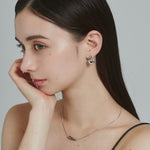 ciite' シーテ ピアス（両耳用） 【 金属アレルギー対応 】 ハートモチーフピアス サージカルステンレス (両耳用)