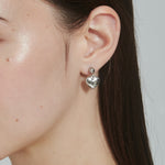 ciite' シーテ ピアス（両耳用） 【 金属アレルギー対応 】 ハートモチーフピアス サージカルステンレス (両耳用)