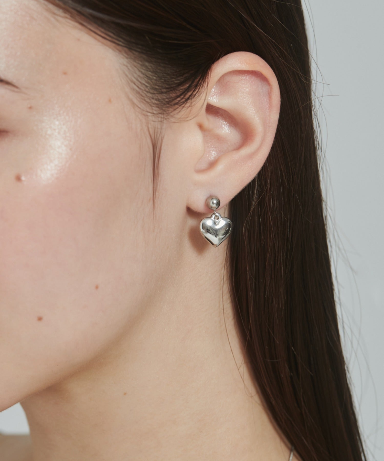 ciite' シーテ ピアス（両耳用） 【 金属アレルギー対応 】 ハートモチーフピアス サージカルステンレス (両耳用)