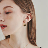 ciite' シーテ ピアス（両耳用） 【 金属アレルギー対応 】 ハートフックピアス サージカルステンレス (両耳用)