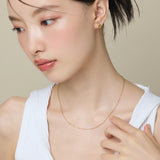 ciite' シーテ ネックレス 【 金属アレルギー対応 】 シンプルチェーンネックレス サージカルステンレス