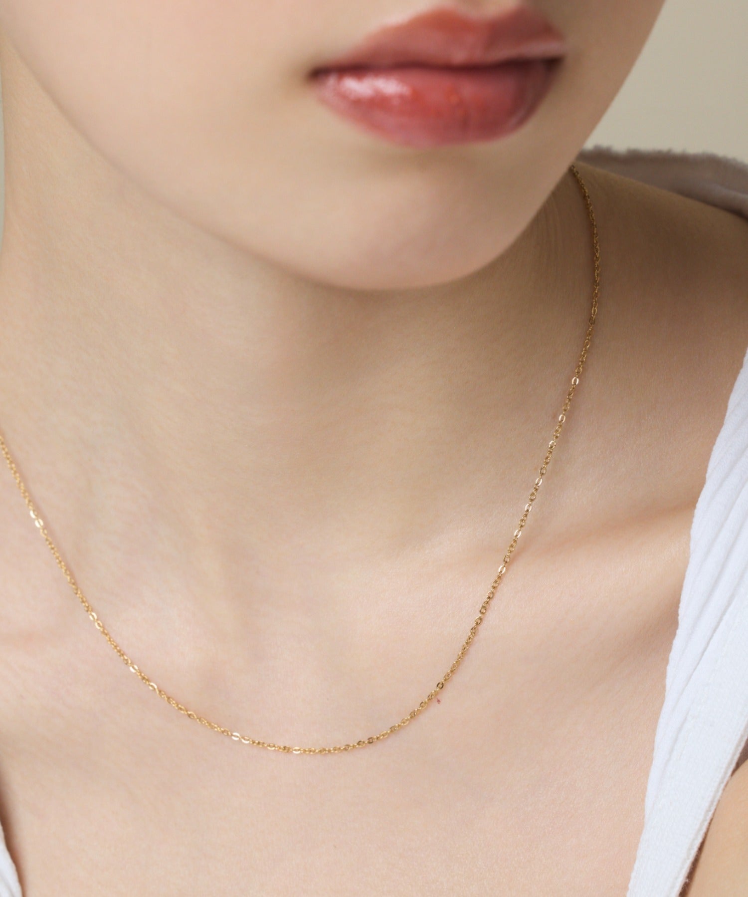 ciite' シーテ ネックレス 【 金属アレルギー対応 】 シンプルチェーンネックレス サージカルステンレス