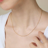 ciite' シーテ ネックレス 【 金属アレルギー対応 】 シンプルチェーンネックレス サージカルステンレス