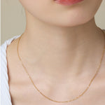 ciite' シーテ ネックレス 【 金属アレルギー対応 】 シンプルチェーンネックレス サージカルステンレス