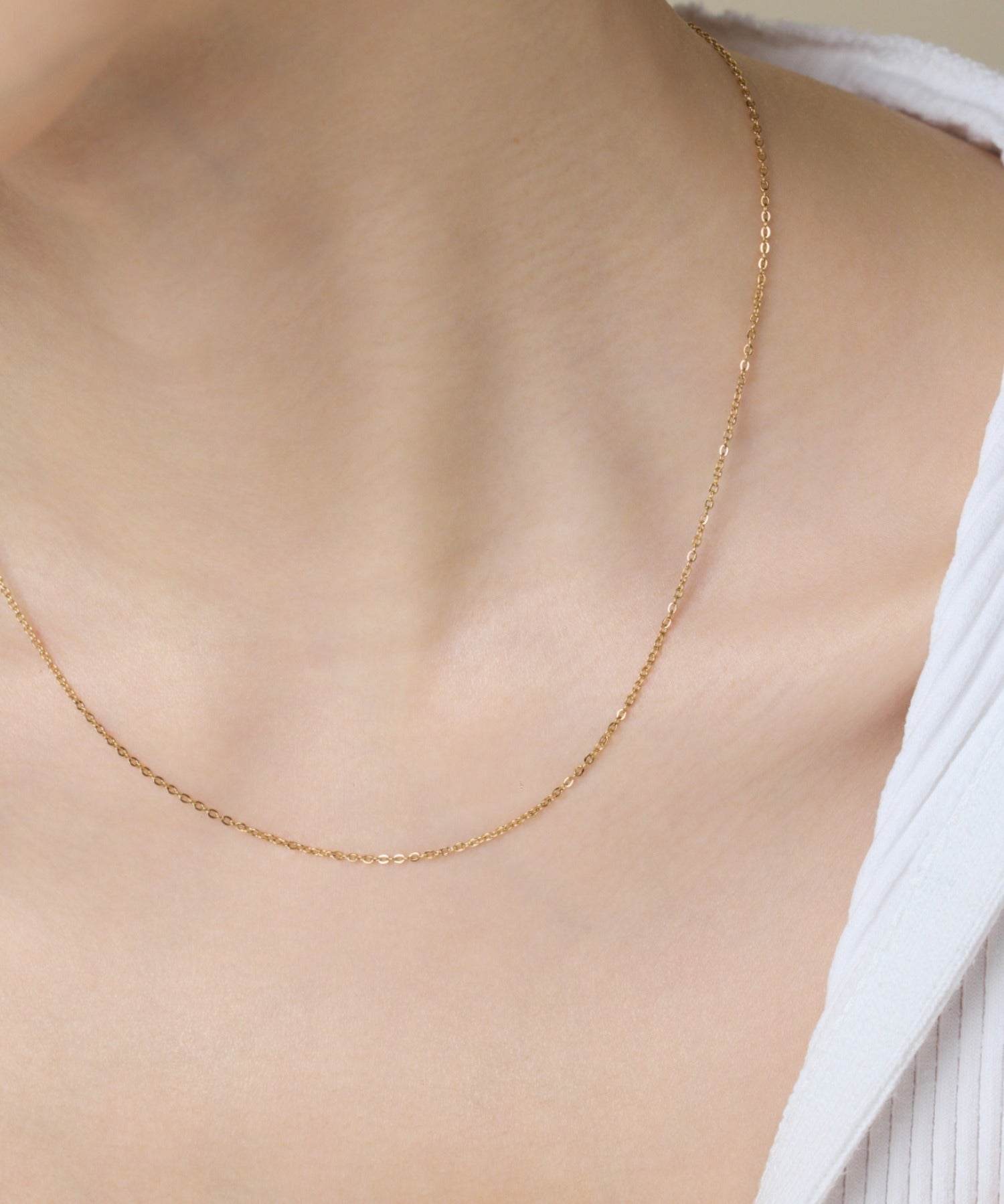 ciite' シーテ ネックレス 【 金属アレルギー対応 】 シンプルチェーンネックレス サージカルステンレス