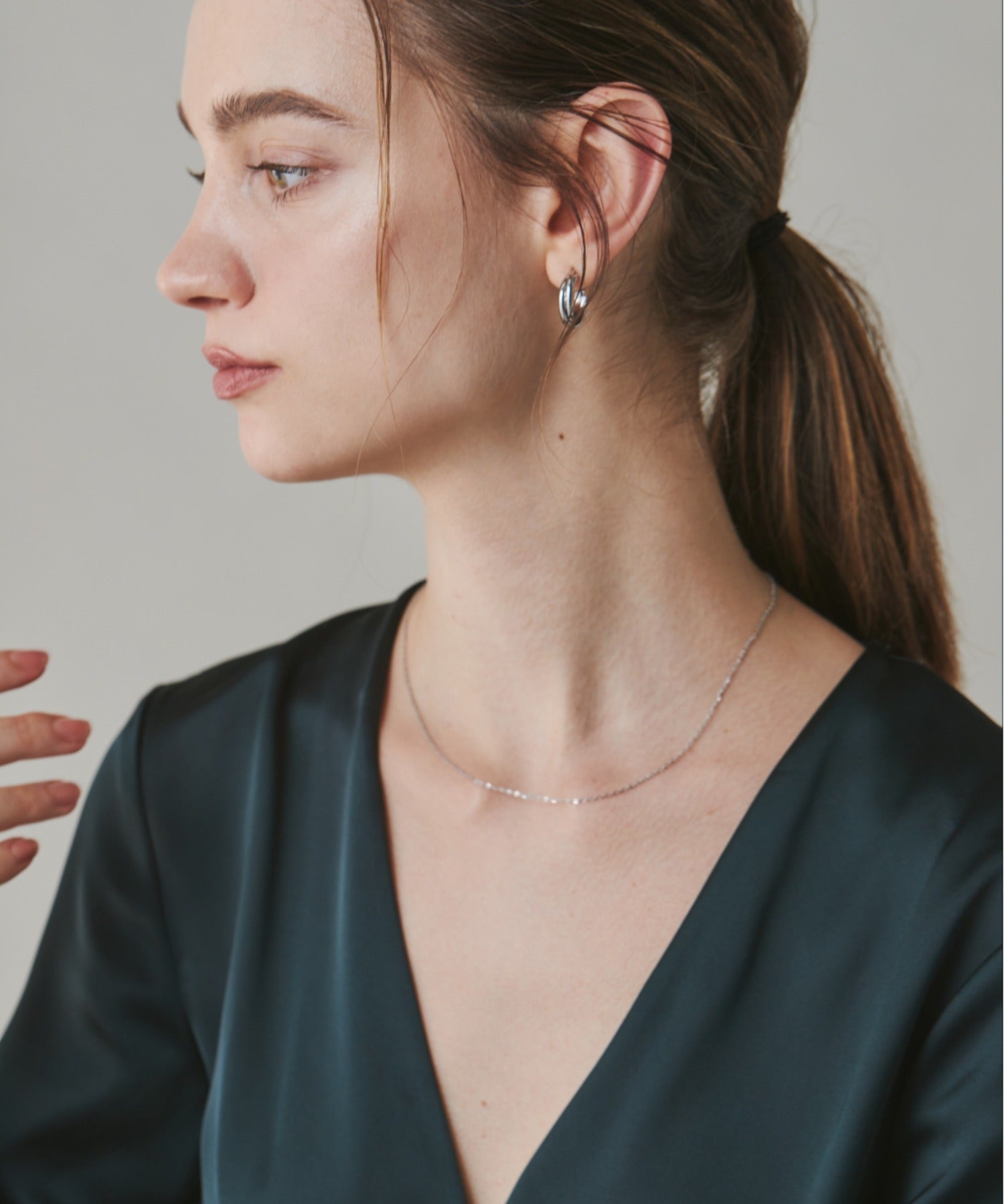 ciite' シーテ ネックレス 【 金属アレルギー対応 】 シンプルチェーンネックレス サージカルステンレス