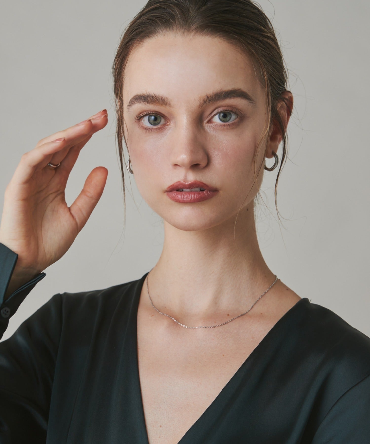 ciite' シーテ ネックレス 【 金属アレルギー対応 】 シンプルチェーンネックレス サージカルステンレス