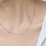 ciite' シーテ ネックレス 【 金属アレルギー対応 】 シンプルチェーンネックレス サージカルステンレス