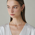 ciite' シーテ ネックレス 【 金属アレルギー対応 】 シンプルパールネックレス サージカルステンレス