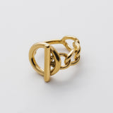 ciite' シーテ リング 【 金属アレルギー対応 】 マンテルデザインリング サージカルステンレス