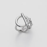 ciite' シーテ リング 【 金属アレルギー対応 】 マンテルデザインリング サージカルステンレス