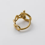 ciite' シーテ リング 【 金属アレルギー対応 】 マンテルデザインリング サージカルステンレス