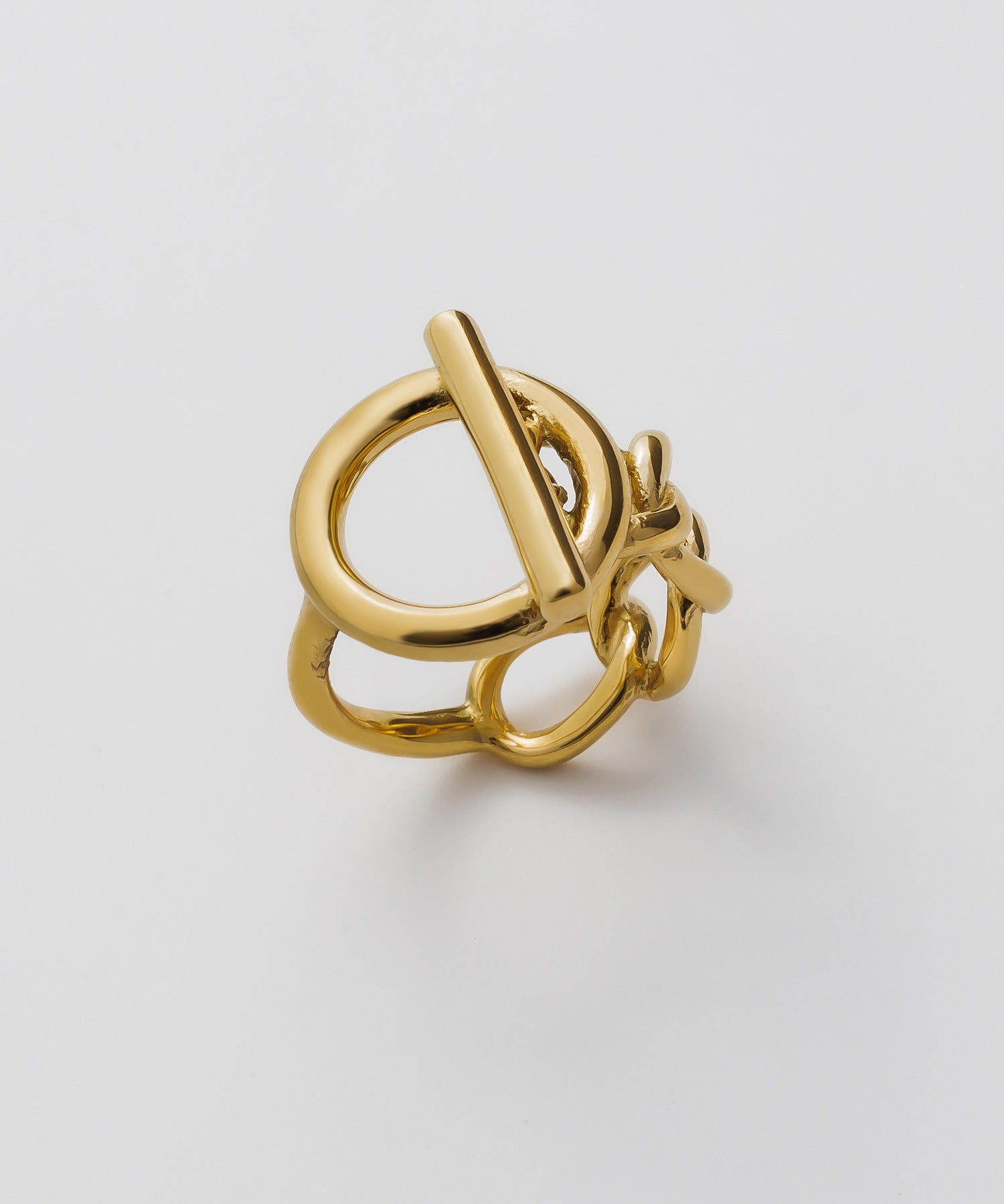 ciite' シーテ リング 【 金属アレルギー対応 】 マンテルデザインリング サージカルステンレス