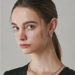 ciite' シーテ ピアス（両耳用） 【 金属アレルギー対応 】 ツイストスリーラインピアス サージカルステンレス (両耳用)