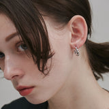 ciite' シーテ ピアス（両耳用） 【 金属アレルギー対応 】 ねじりフープピアス サージカルステンレス (両耳用)