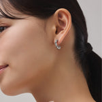 ciite' シーテ ピアス（両耳用） 【 金属アレルギー対応 】 ねじりフープピアス サージカルステンレス (両耳用)