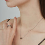 ciite' シーテ ネックレス 【 金属アレルギー対応 】 ミニハートネックレス サージカルステンレス