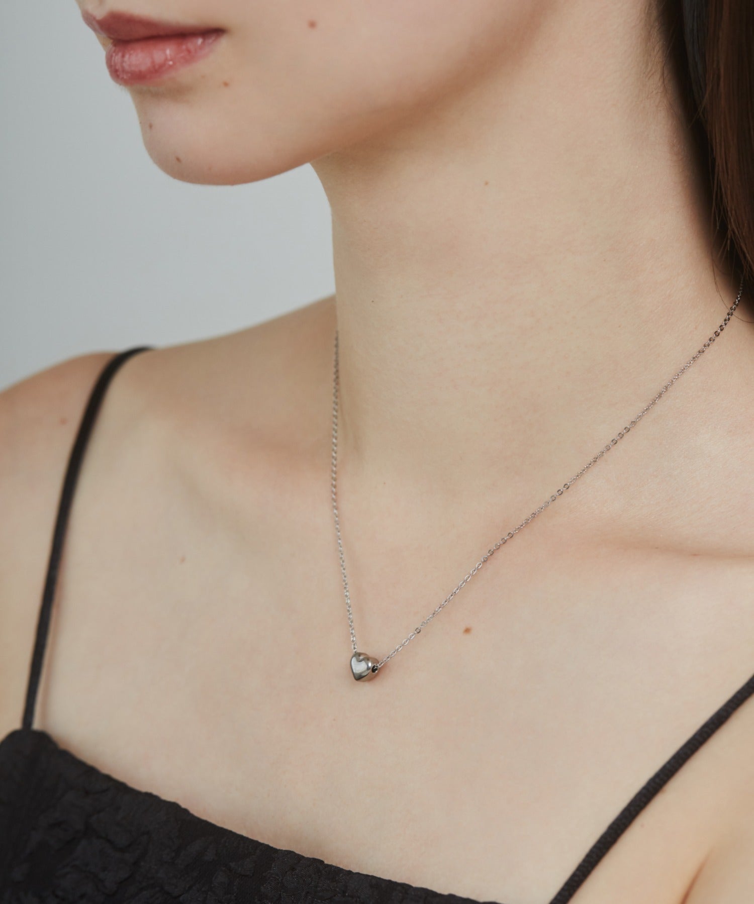 ciite' シーテ ネックレス 【 金属アレルギー対応 】 ミニハートネックレス サージカルステンレス