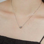 ciite' シーテ ネックレス 【 金属アレルギー対応 】 ミニハートネックレス サージカルステンレス