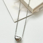 ciite' シーテ ネックレス 【 金属アレルギー対応 】 ミニハートネックレス サージカルステンレス