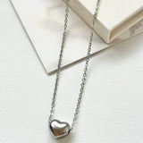 ciite' シーテ ネックレス 【 金属アレルギー対応 】 ミニハートネックレス サージカルステンレス